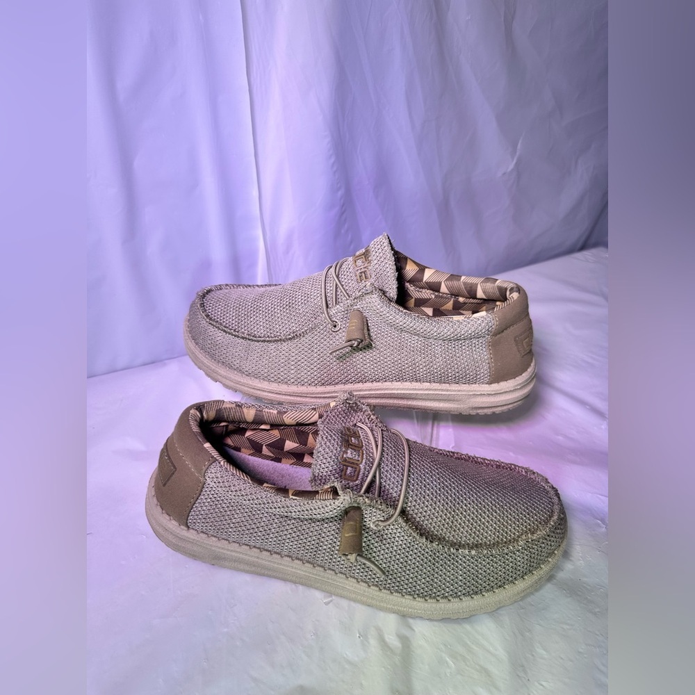 Hey Dude Light Tan Loafers for Men
